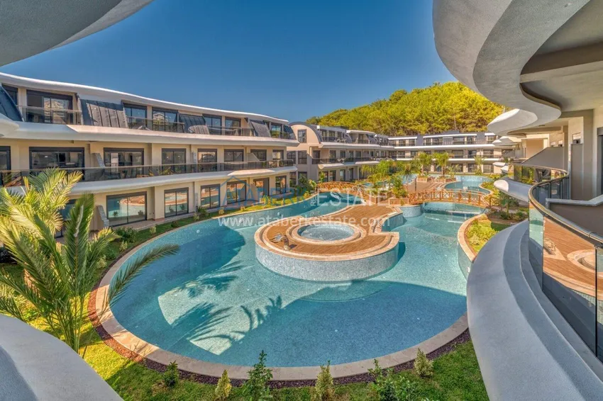 3+1 penthouse duplex in Avsallar - a luxurious family complex 7