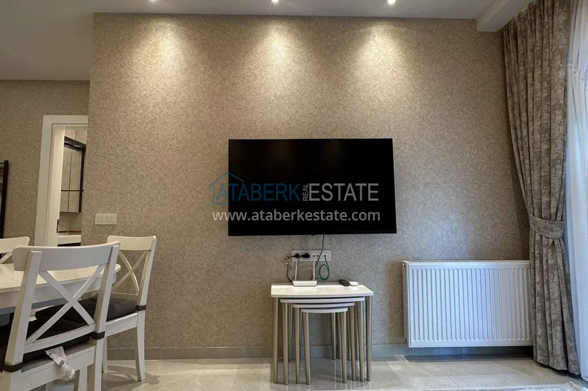 Purchase  1+1 apartment 70 m² in the center of Mahmutlar — furnished, glazed balcony, installments up to 1 year 8 
