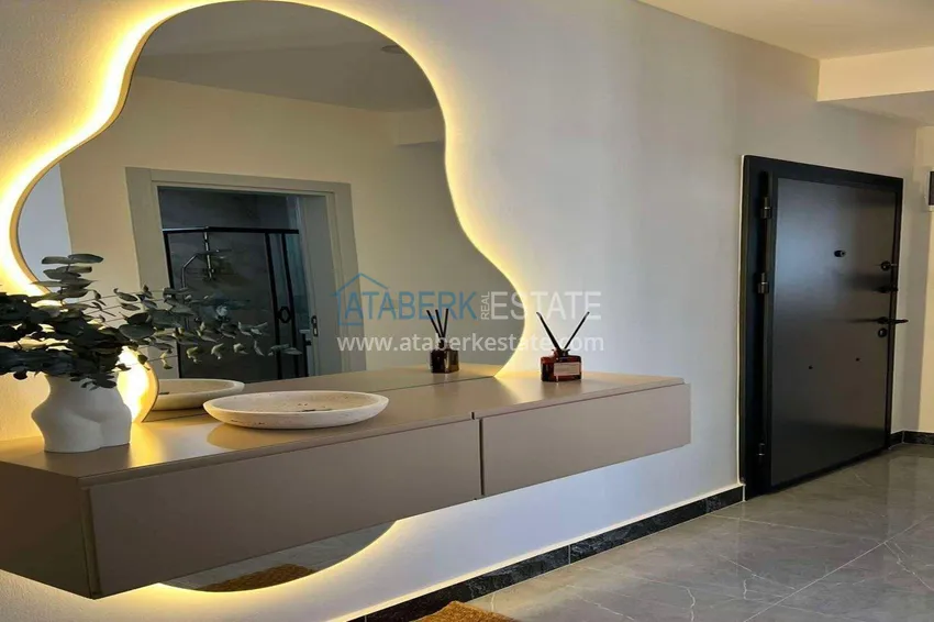 Purchase Furnished duplex penthouse in Alanya, Upper Oba 3 