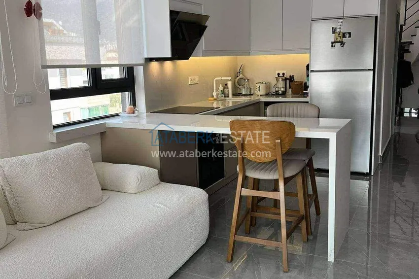 Purchase Furnished duplex penthouse in Alanya, Upper Oba 4 