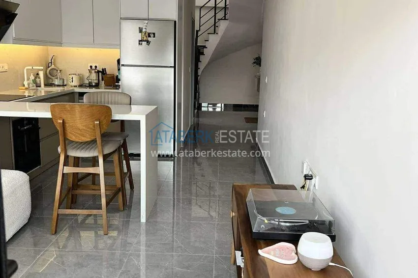 Purchase Furnished duplex penthouse in Alanya, Upper Oba 6 