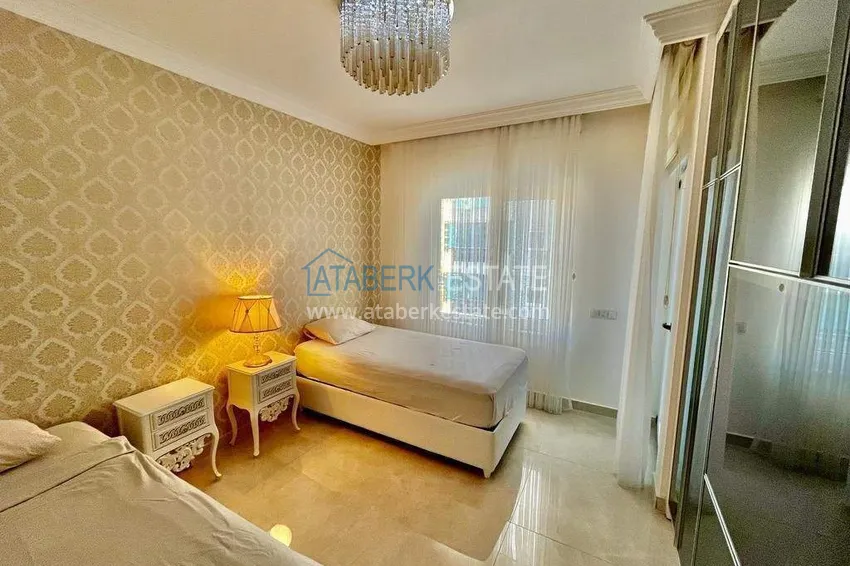 Purchase  2+1 apartment in Mahmutlar — furnished, two glazed balconies, near the sea 10 
