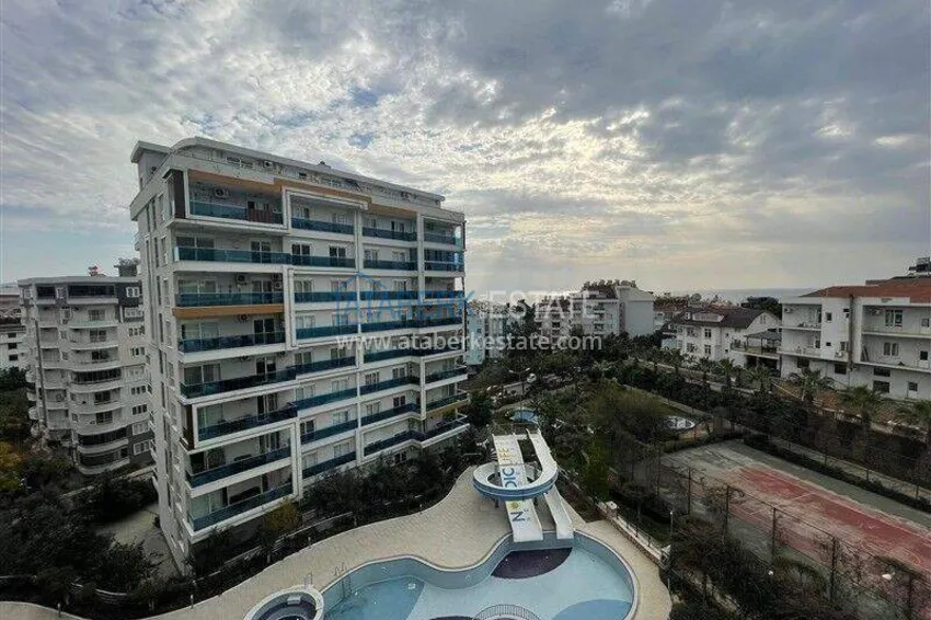 Purchase 1+1 apartment with furniture and sea view in Tosmur, Alanya 12 