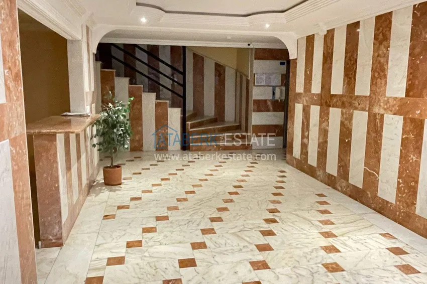 2+1 apartment in Mahmutlar with furniture, a separate kitchen and a glazed balcony  13 