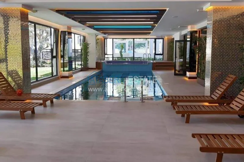 2+1 apartment in Mahmutlar — furnished, two glazed balconies, near the sea 19 