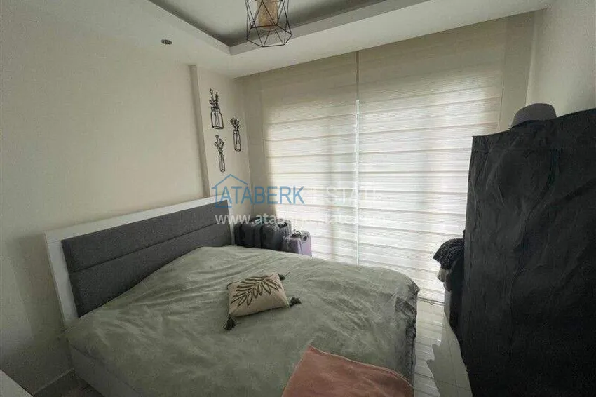 Purchase 1+1 apartment with furniture and sea view in Tosmur, Alanya 6 