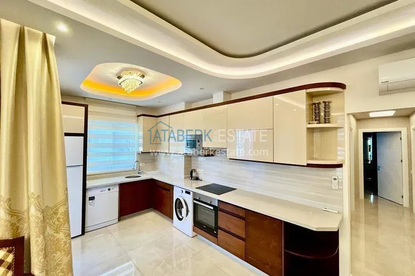 Purchase  2+1 apartment in Mahmutlar — furnished, two glazed balconies, near the sea 6 