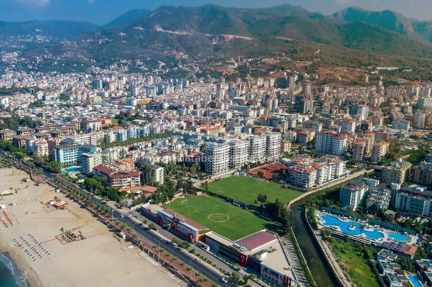 Linear 3+1 apartment in Oba with furniture and views  2 