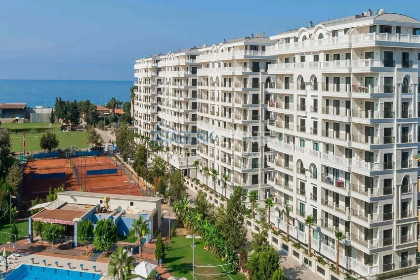 Linear 3+1 apartment in Oba with furniture and views  3 