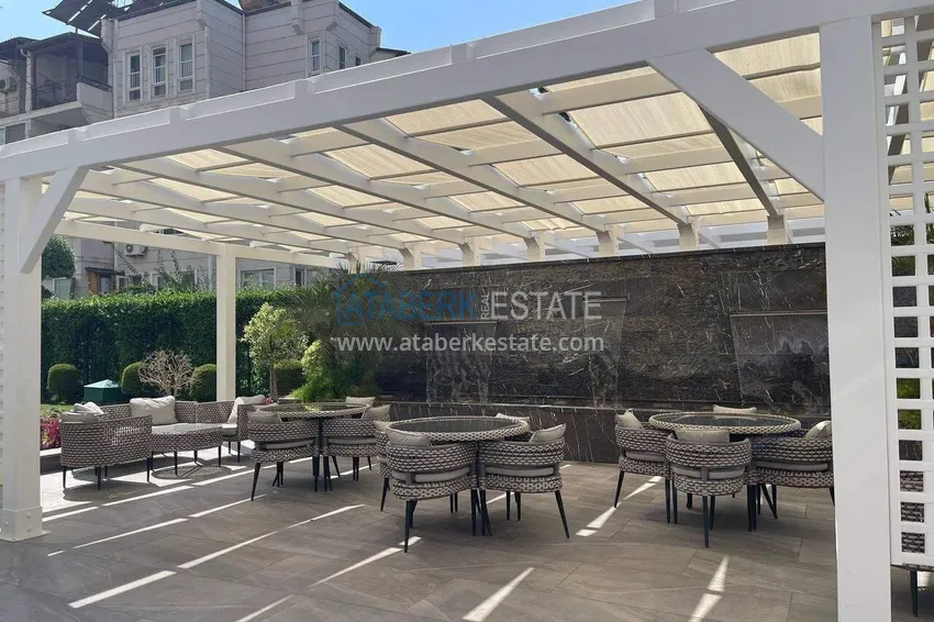 Linear 3+1 apartment in Oba with furniture and views  13 