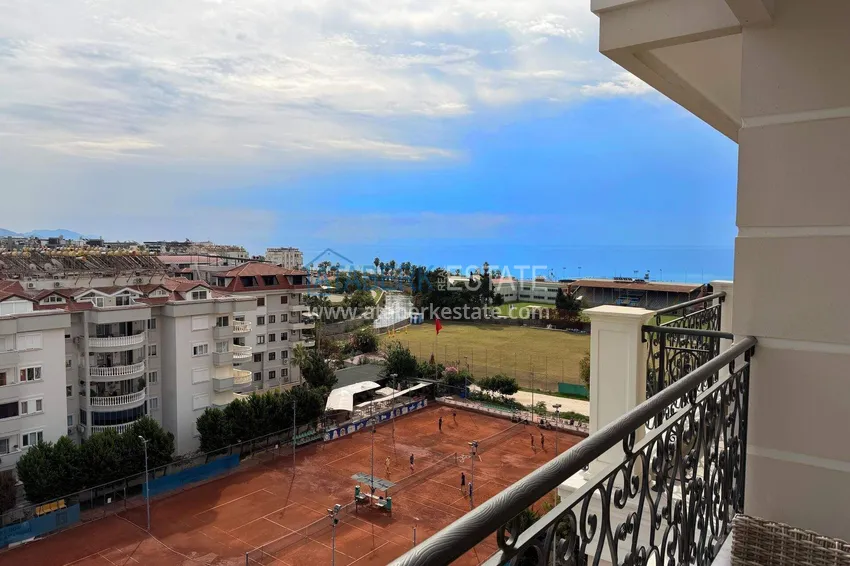 Purchase  Linear 3+1 apartment in Oba with furniture and views  11 