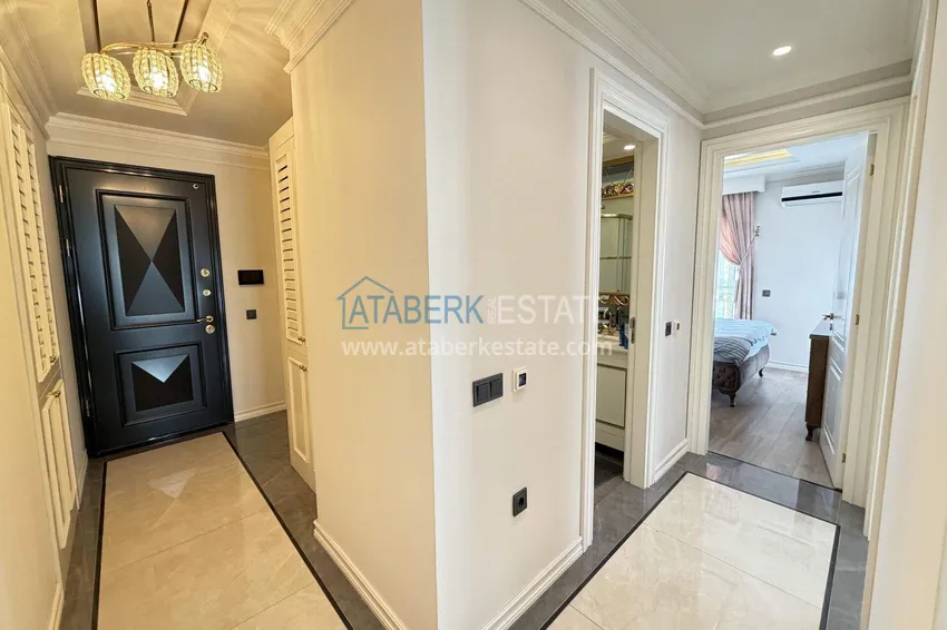 Purchase  Linear 3+1 apartment in Oba with furniture and views  1 