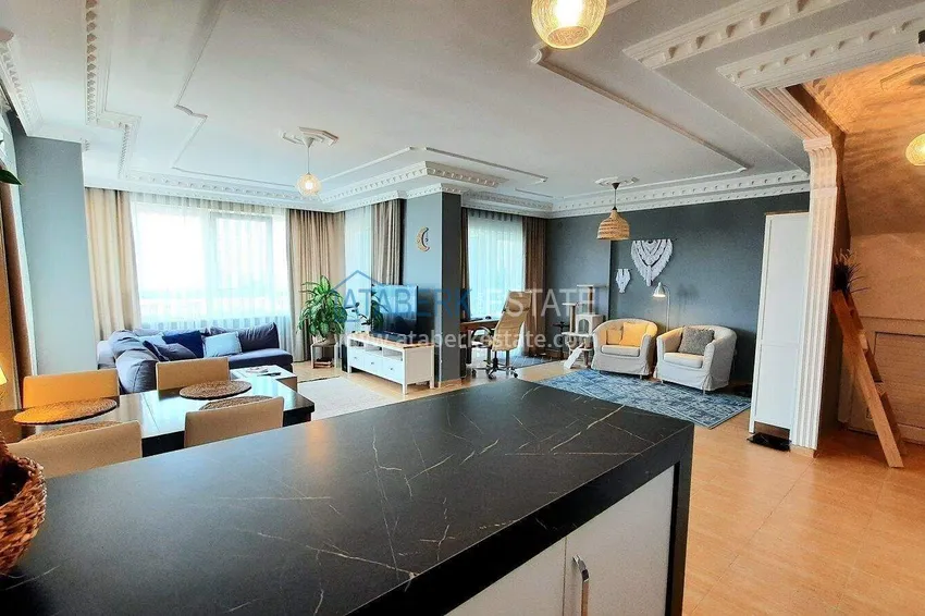 Purchase  1+1 duplex penthouse with stylish interior in Demirtas, Alanya 12 