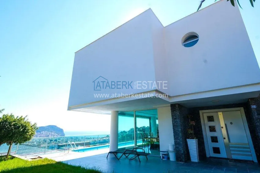 Exclusive 3+1 villa in Alanya, Sugözü district — property under a residence permit  12 