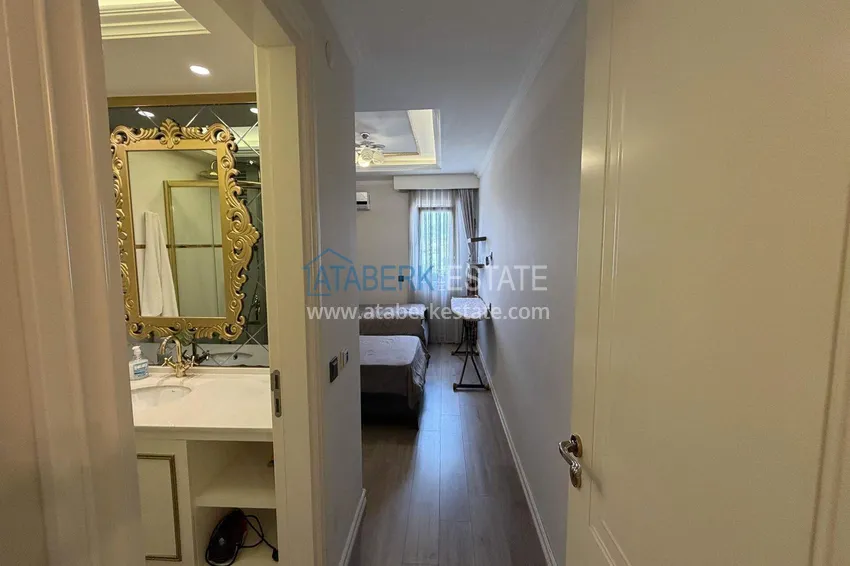 Purchase  Linear 3+1 apartment in Oba with furniture and views  13 