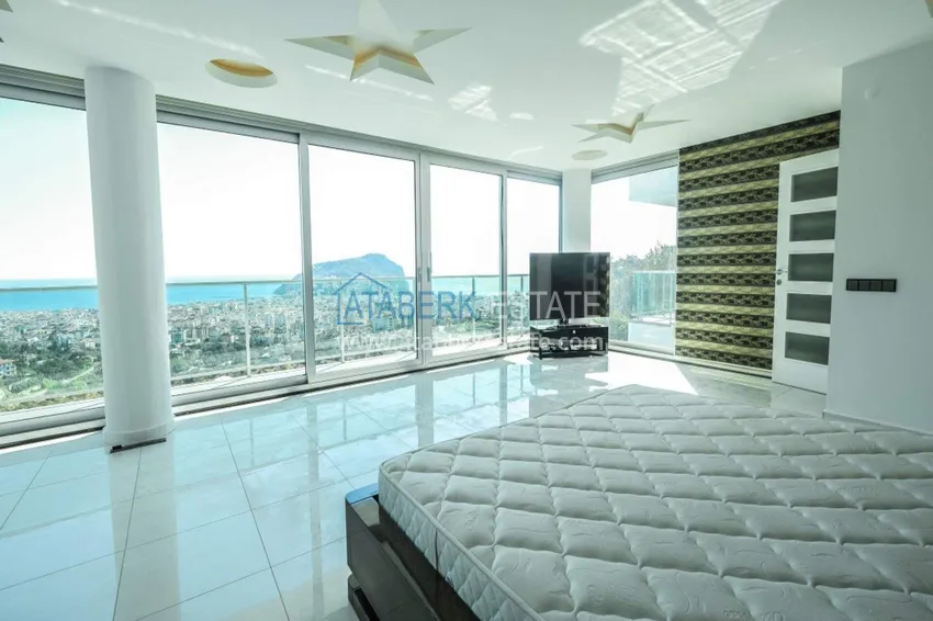 Purchase  Exclusive 3+1 villa in Alanya, Sugözü district — property under a residence permit  16 