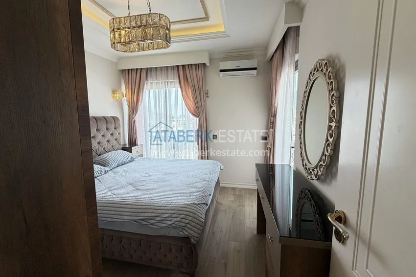 Purchase  Linear 3+1 apartment in Oba with furniture and views  17 