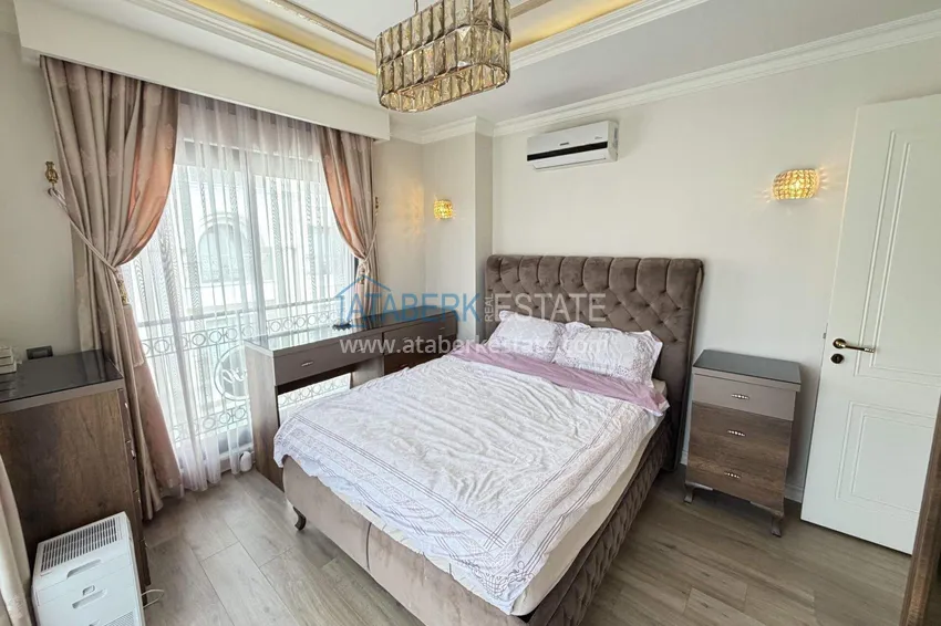 Purchase  Linear 3+1 apartment in Oba with furniture and views  18 