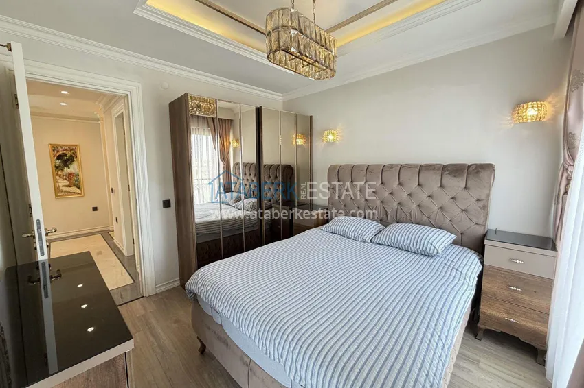 Purchase  Linear 3+1 apartment in Oba with furniture and views  19 