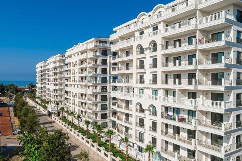 Linear 3+1 apartment in Oba with furniture and views  4 