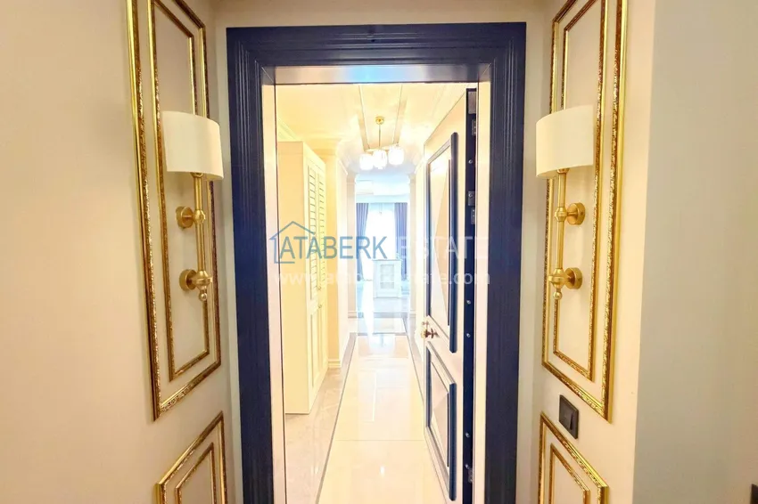 Purchase  Linear 3+1 apartment in Oba with furniture and views  2 