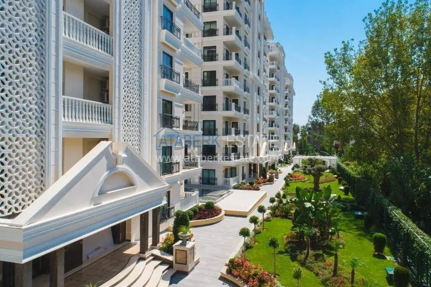 Linear 3+1 apartment in Oba with furniture and views  5 