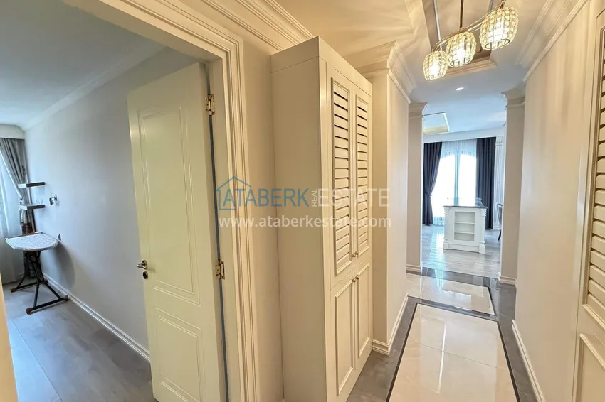 Purchase  Linear 3+1 apartment in Oba with furniture and views  3 