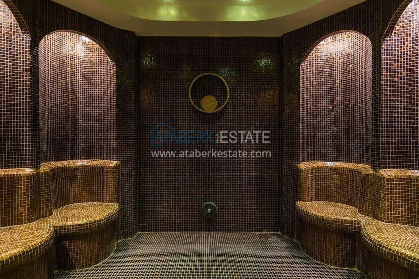 Linear 3+1 apartment in Oba with furniture and views  35 