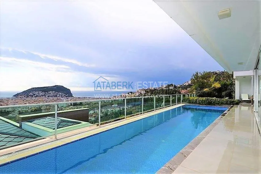 Exclusive 3+1 villa in Alanya, Sugözü district — property under a residence permit  5 