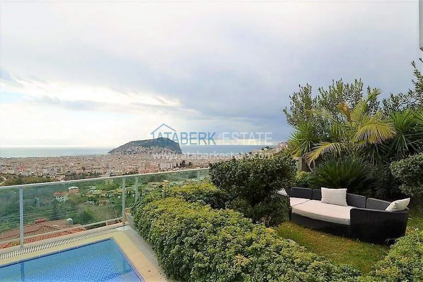 Exclusive 3+1 villa in Alanya, Sugözü district — property under a residence permit  6 