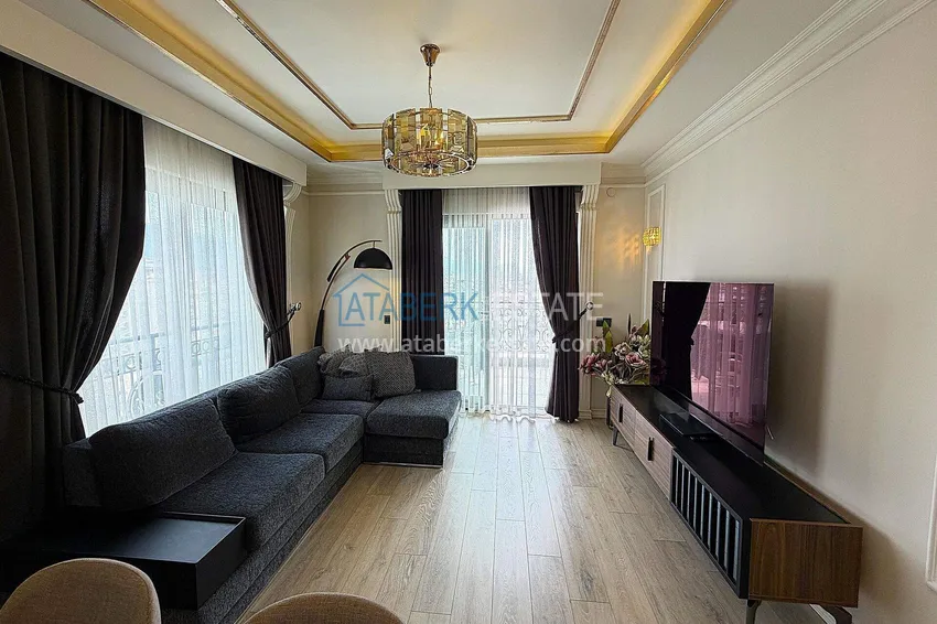 Purchase  Linear 3+1 apartment in Oba with furniture and views  7 