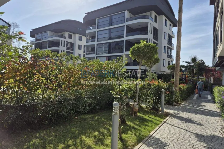 2+1 furnished penthouse for rent in Oba — two levels, mountain view A9 13 