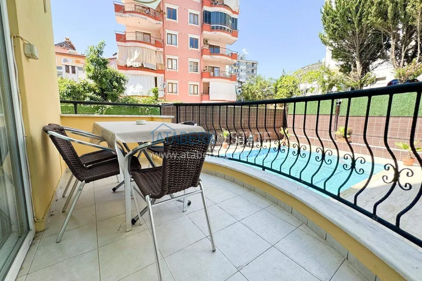 Purchase  2+1 apartment 100 m² in the center of Alanya — with new furniture, 800 m to Cleopatra beach 13 