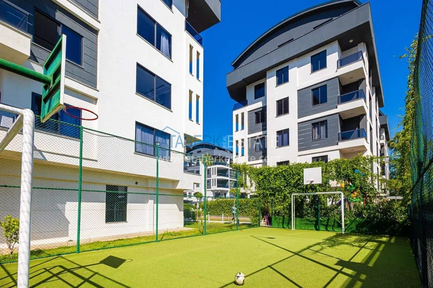 2+1 furnished penthouse for rent in Oba — two levels, mountain view A9 16 