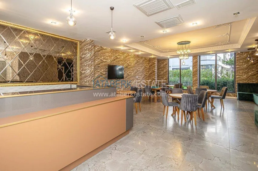 2+1 furnished penthouse for rent in Oba — two levels, mountain view A9 21 