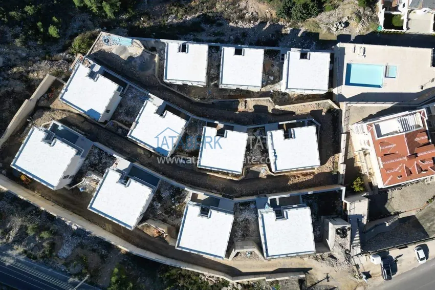 Luxury real estate for citizenship and residence permit in Alanya - 3+1 villa with private pool in a mountainous area in Bektash 6