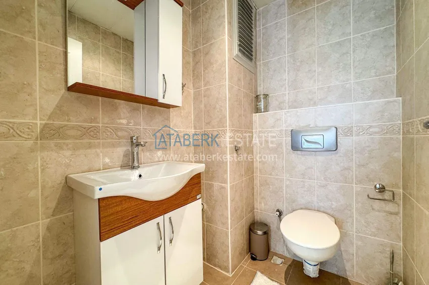 Purchase  2+1 apartment 100 m² in the center of Alanya — with new furniture, 800 m to Cleopatra beach 9 