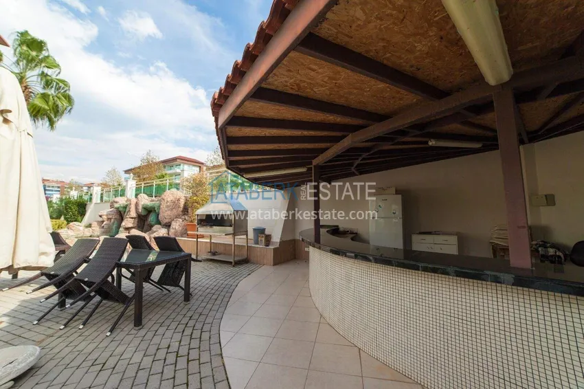 2+1 apartment on the first line in Kestel — newly furnished, sea view, directly from the owner 9 