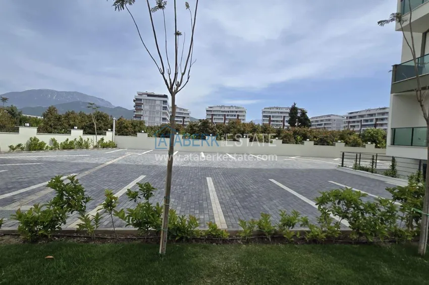 1+1 apartment with appliances in Gazipasa - south side, residence with infrastructure 13 