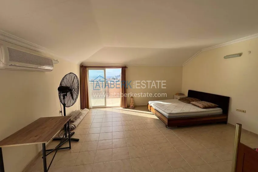Purchase Penthouse duplex 3+1 in Tosmur district — real estate in Alanya for a residence permit 15
