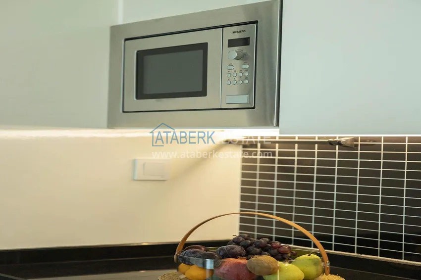 Purchase  2+1 apartment on the first line in Kestel — newly furnished, sea view, directly from the owner 16 