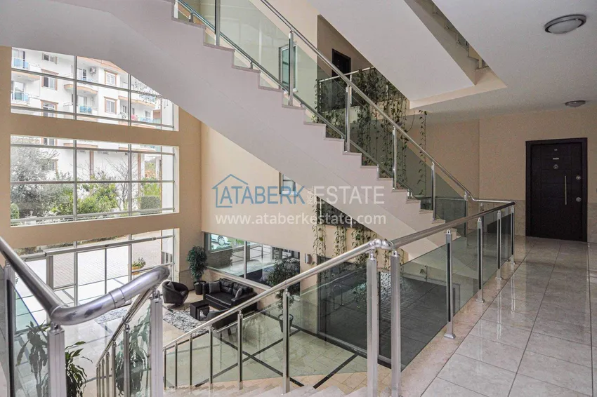 2+1 apartment on the first line in Kestel — newly furnished, sea view, directly from the owner 13 