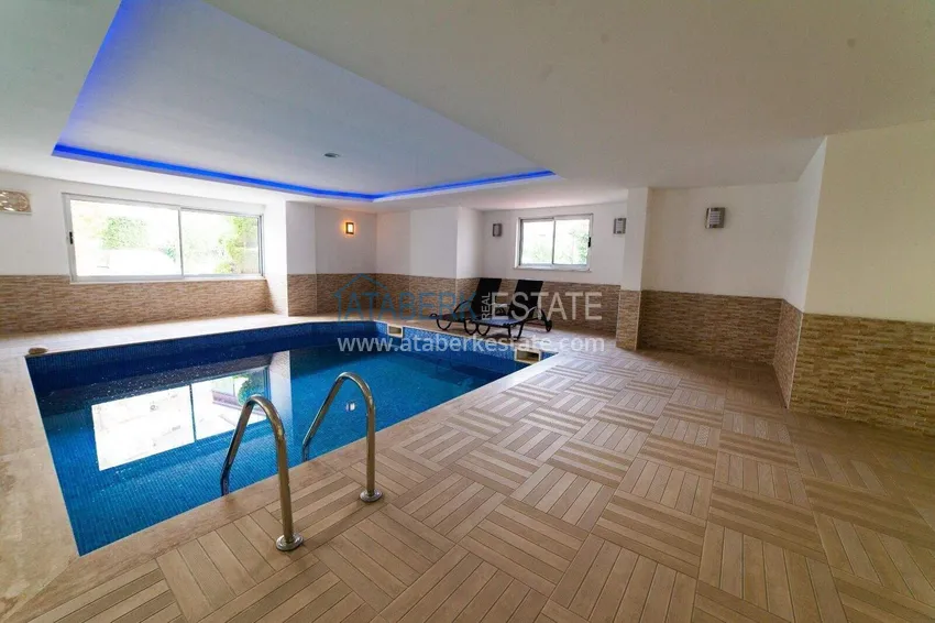 2+1 apartment on the first line in Kestel — newly furnished, sea view, directly from the owner 14 