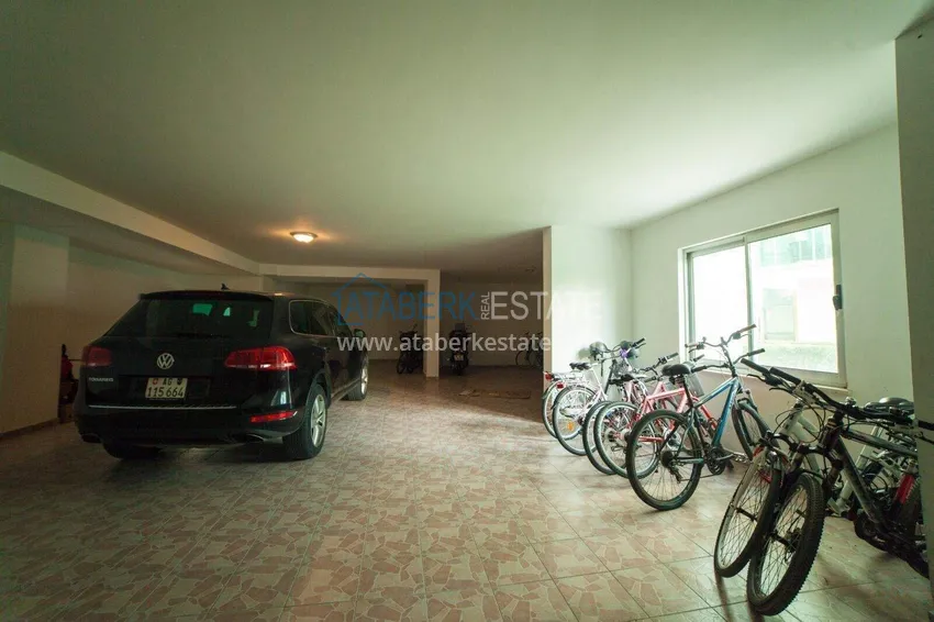 2+1 apartment on the first line in Kestel — newly furnished, sea view, directly from the owner 16 