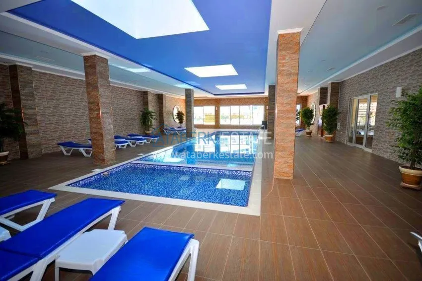 1+1 apartment in Oba — furnished and with a large terrace  22 