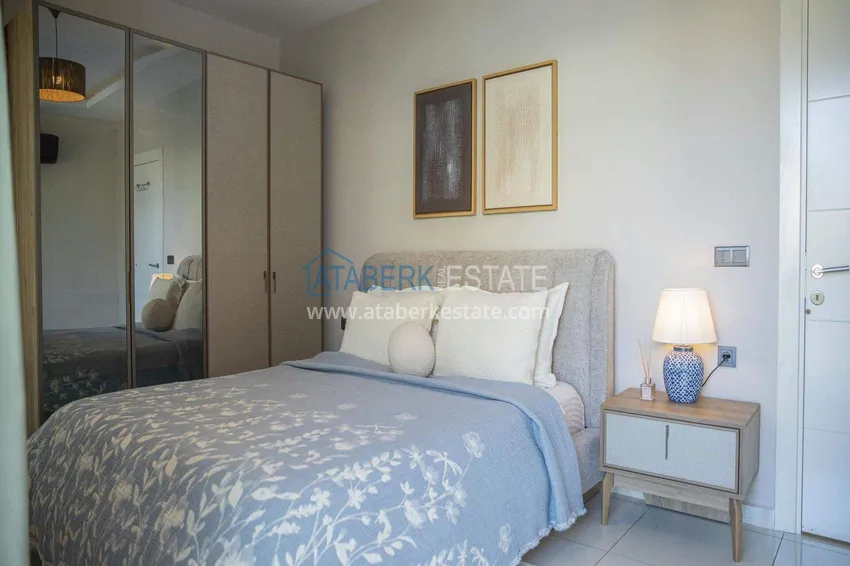 Purchase  2+1 apartment on the first line in Kestel — newly furnished, sea view, directly from the owner 22 