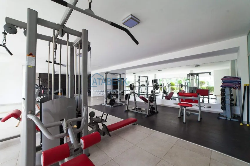 2+1 apartment on the first line in Kestel — newly furnished, sea view, directly from the owner 18 