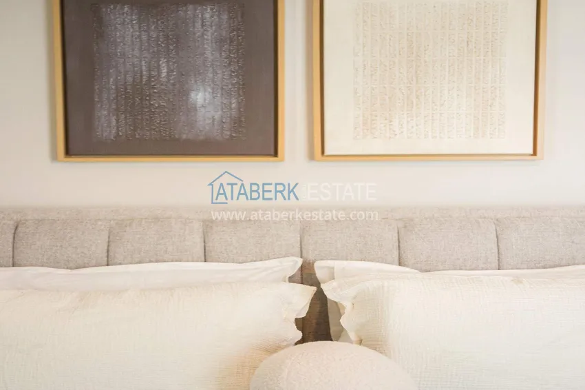 Purchase  2+1 apartment on the first line in Kestel — newly furnished, sea view, directly from the owner 23 