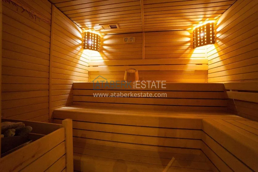 2+1 apartment on the first line in Kestel — newly furnished, sea view, directly from the owner 19 