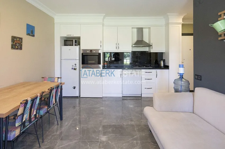 Purchase Cheap 1+1 apartment in the center of Oba - furnished, glazed balcony, 350 m to the sea 2 